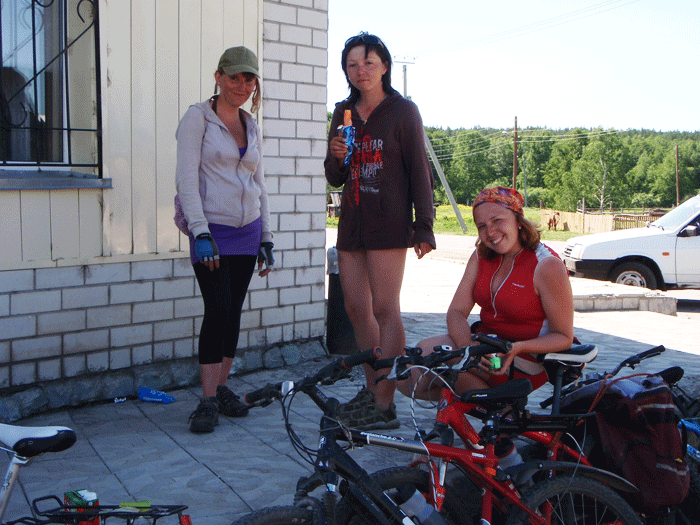 Велотуристки