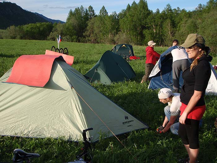 Вторая стоянка недалеко от с. Беш-Озек