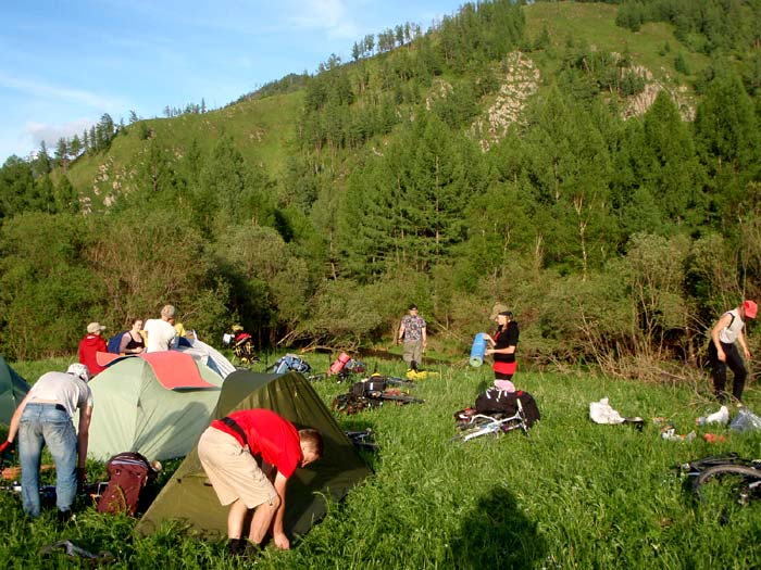 Вторая стоянка недалеко от с. Беш-Озек