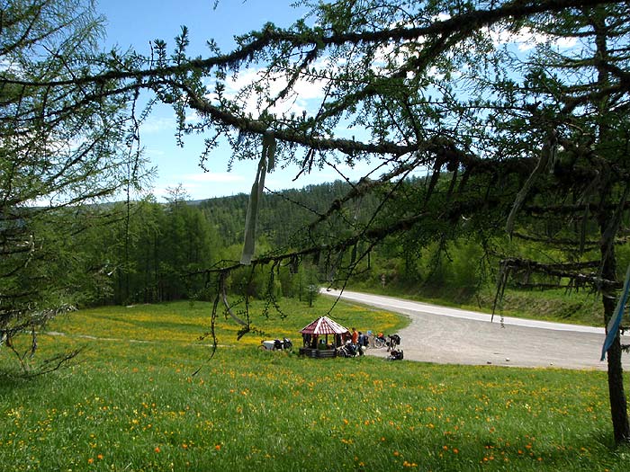 На Чакырском перевале