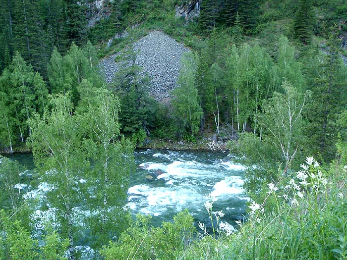 Кумир, дорога к Девичьим плесам