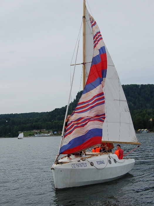 Швертбот «Сильмерия» на Телецком озере